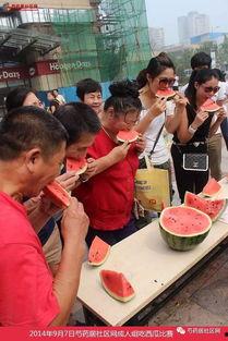 商场趣味吃瓜比赛